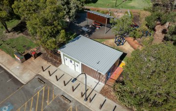 Yokine Play Space toilet block aerial